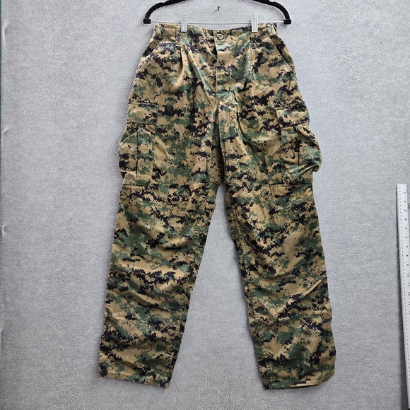 Propper Other - Propper Men Pants SMALL SHORT Green Cotton Nylon Cargo Camouflage Ripstop